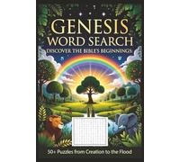 Genesis Word Search Puzzle Book: Word Searches With Easy To Read Themed with Genesis and Stories of Creation Puzzle Book and More | 6x9 Inches | 50+ Puzzle...Gifts, Vacation and Relaxation