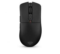 Genesis Zircon 880 - Ratón inalámbrico para gaming, color negro, 12000 DPI inalámbrico, PixArt PAW3311, Triple Modo, E-Sport Mouse 64 g, Glasskates, Kailh Optical, 6 botones, para PC portátil