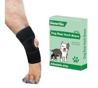 GenetGo Soporte de compresión para la pierna trasera del perro para perro, protege heridas, cura, evita lesiones y esguinces, ayuda con la pérdida de estabilidad por artritis, mediano (XL)