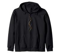 Genética Doble Hélice Sudadera con Capucha