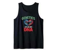 Genética - Está en mi ADN Ciencia de Biología Molecular Camiseta sin Mangas