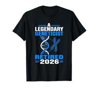 Genetista Jubilado 2026 Ciencia legendaria del ADN Camiseta