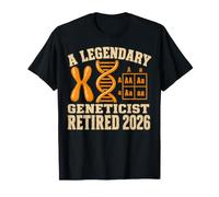 Genetista Legendario Jubilado 2026 Genética Humor Camiseta
