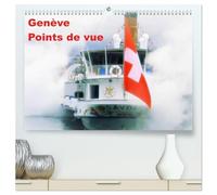 Genève Points de vue (Calendrier mural 2026 DIN A2 vertical) calendrier de bureau: Points de vue, un autre regard porté sur la ville de Genève et son canton.
