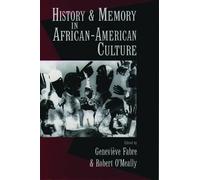 Genevieve Fabre Robert O' History and Memory in African-American C (Tapa blanda)