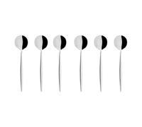 Geneviève Lethu - Juego de 6 cucharas de café de acero inoxidable - Colección Bergen - 10 cm