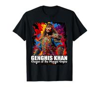 Genghis Khan Espada Luchador Camiseta