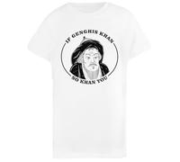 Gengis Kan Camiseta Infantil Básica Algodón Blanca Basic Cotton White Children's T-Shirt