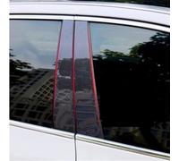 gengpingni Postes de Pilar de Ventana de Puerta Cubierta Embellecedora De Poste De Pilar,para Nissan Qashqai J11 2016-2020,Carbon Fiber 8pcs