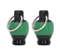 GENGUTOO Destornillador Bit Holder a prueba de Desgaste Quick Fix Release 1/4In Llavero de Aleación de Aluminio Portátil Adecuado Para Operación de Campo de Gran Altitud (Rojo) (Amarillo) (Verde)
