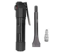 Gengutoo Paleo neumático Aluminio Aluminio Air cincelel Kit Connector de admisión de tipo recto Chovela de mano para ranuras de soldadura Muro de ladrillo de concreto [uso (Estilo de EE. UU.)