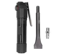 Gengutoo Paleo neumático Aluminio Aluminio Air cincelel Kit Connector de admisión de tipo recto Chovela de mano para ranuras de soldadura Muro de ladrillo de concreto [uso (Estilo japonés)