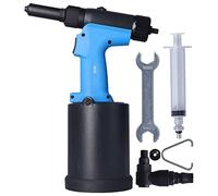 GENGUTOO Remachadora neumática de acero aleado, kit de herramientas neumáticas de grado industrial para tuberías y armarios