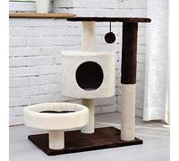 gengxinxin para Gatos con Árbol para Gatos De Gato Un Gato Marco De Escalada Gato Marco De Escalada Villa Torre De Gato Grande Gato Agarrar Gato Árbol Gato Gato Agarrar Post-043 M Plus Marrón