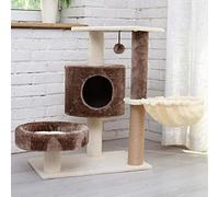 gengxinxin para Gatos con Árbol para Gatos De Gato Un Gato Marco De Escalada Gato Marco De Escalada Villa Torre De Gato Grande Gato Agarrar Gato Árbol Gato Agarrar Gato Post-042 M Plus Camello