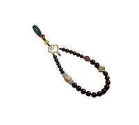 GENHAOSAN Cordones Para Llaves Adornos colgantes de llavero coche madera, cordón hecho a mano y adornos jade hetiano mochila for teléfono móvil Accesorios Para Llaveros