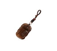 GENHAOSAN Cordones Para Llaves Colgante de llavero coche Fushanglaicai cristal té, colgante retro chino Accesorios Para Llaveros(A)