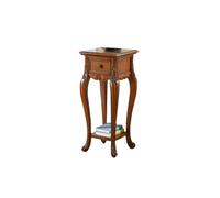 GENHAOSAN Mesa De Café Soporte de Flores Madera Maciza for Sala Estar, Estante for Suelo, sofá, Mesa Auxiliar, Soporte for Interiores Auxiliares Sala De Estar