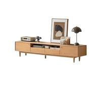 GENHAOSAN Soporte De TV para Dormitorio 200CM Armario de Juego Doméstico Madera, Centro Entretenimiento Moderno para Sala Estar, Apto para Hoteles, Casas Rurales Mueble del Salón