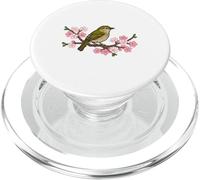 Genial Bonito Ruiseño Cerezo Árbol Pájaro Primavera Japón PopSockets PopGrip para MagSafe