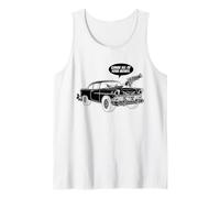 Genial Dibujo Animado con diseño de 56 Muscle Car, Dame Todo tu Dinero Camiseta sin Mangas