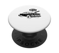 Genial Dibujo Animado con diseño de 56 Muscle Car, Dame Todo tu Dinero PopSockets PopGrip Adhesivo