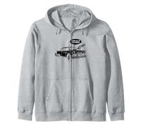 Genial Dibujo Animado con diseño de 56 Muscle Car, Dame Todo tu Dinero Sudadera con Capucha