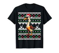 Genial Indian Runner Duck, Navidad, Navidad, Divertido Amante de los Animales Camiseta