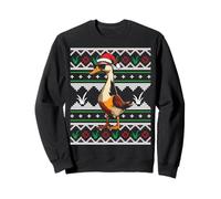 Genial Indian Runner Duck, Navidad, Navidad, Divertido Amante de los Animales Sudadera