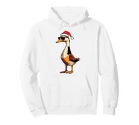 Genial Indian Runner Duck, Navidad, Navidad, Divertido Amante de los Animales Sudadera con Capucha