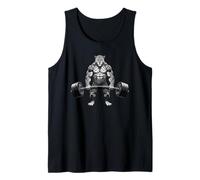 Genial musculoso Jaguar Bodybuilder Fitness Power Gym Camiseta sin Mangas