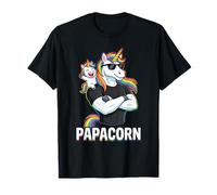 Genial papá Unicornio Divertido - Día del Padre, papá e Hijo Camiseta