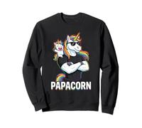 Genial papá Unicornio Divertido - Día del Padre, papá e Hijo Sudadera