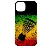 Genial para Baterista de Djembe Batería de Reggae Carcasa para iPhone 15 Plus
