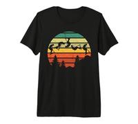 Genial Patinete para niños, diseño Vintage Camiseta Premium