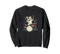 Genial rock and roll con este tambor de rata blanca Sudadera