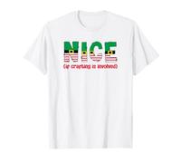 Genial si se Trata de Manualidades Divertidas, Manualidades navideñas con Papá Noel Camiseta