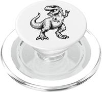 Genial T-Rex Gafas De Sol Roca Dinosaurio Música Metal PopSockets PopGrip para MagSafe