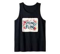 Genial temporada de primavera con este bonito disfraz de Fling Camiseta sin Mangas