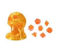 Geniales -Cubes Estableciendo Titular De La Cubierta RPG Imprimida En 3D -Topla De Tinta para Juegos De Mesa De Viaje En Casa para Juegsos De rol, De Mesa, Coqueteros Poliédicos