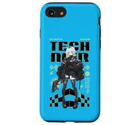 Geniales vibraciones de anime japonés: estilo de arte y moda del manga urbano Carcasa para iPhone SE (2020) / 7 / 8