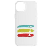 GenialTriatleta Triatlón Deportes Nadador Corre Ciclista Carcasa para iPhone 14 Plus