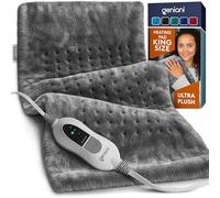 GENIANI Almohadilla térmica eléctrica grande para aliviar el dolor de espalda y calambres, regalo de San Valentín y cumpleaños para mujeres y madres, apto para FSA HSA, apagado automático, lavable a