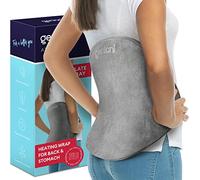 GENIANI XL Cojín calefactor para aliviar el dolor de espalda y los calambres, 38,1 x 61 cm, apagado automático, almohadilla térmica para la espalda baja y el abdomen, almohadilla térmica