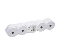GENIE 11175 - Rollos de papel, 57x 40x 12 mm, Blanco, 5 Unidad ( Paquete de 1)