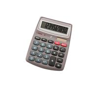 Genie 540 - Calculadora con pantalla inclinada de 10 dígitos (panel solar y bate