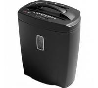 Genie 580 XCD - Destructora de papel, corte en partículas, incluye papelera, color negro