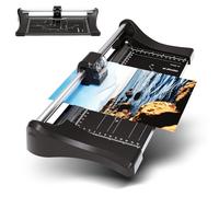 GENIE Cortador de papel RC 08 Plus | cortador de papel A4 | Capacidad de corte (80 g/m²): 10 hojas | máquina de corte de papel | cortador de papel | cortador de papel | máquina de corte de papel