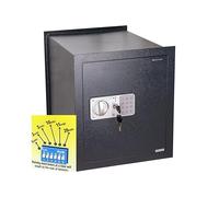 Genie Hand Caja fuerte de pared a tiempo de apertura retardada, antirobo, con adhesivo para vitrina de disuasión - Cerradura B-Class - Sistema anti rebote