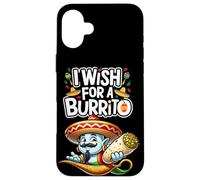 Genie In A Bottle Cita de Comida Mexicana Deseo un Burrito Carcasa para iPhone 16 Plus